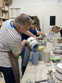 Porselein cursus - basis mal maken