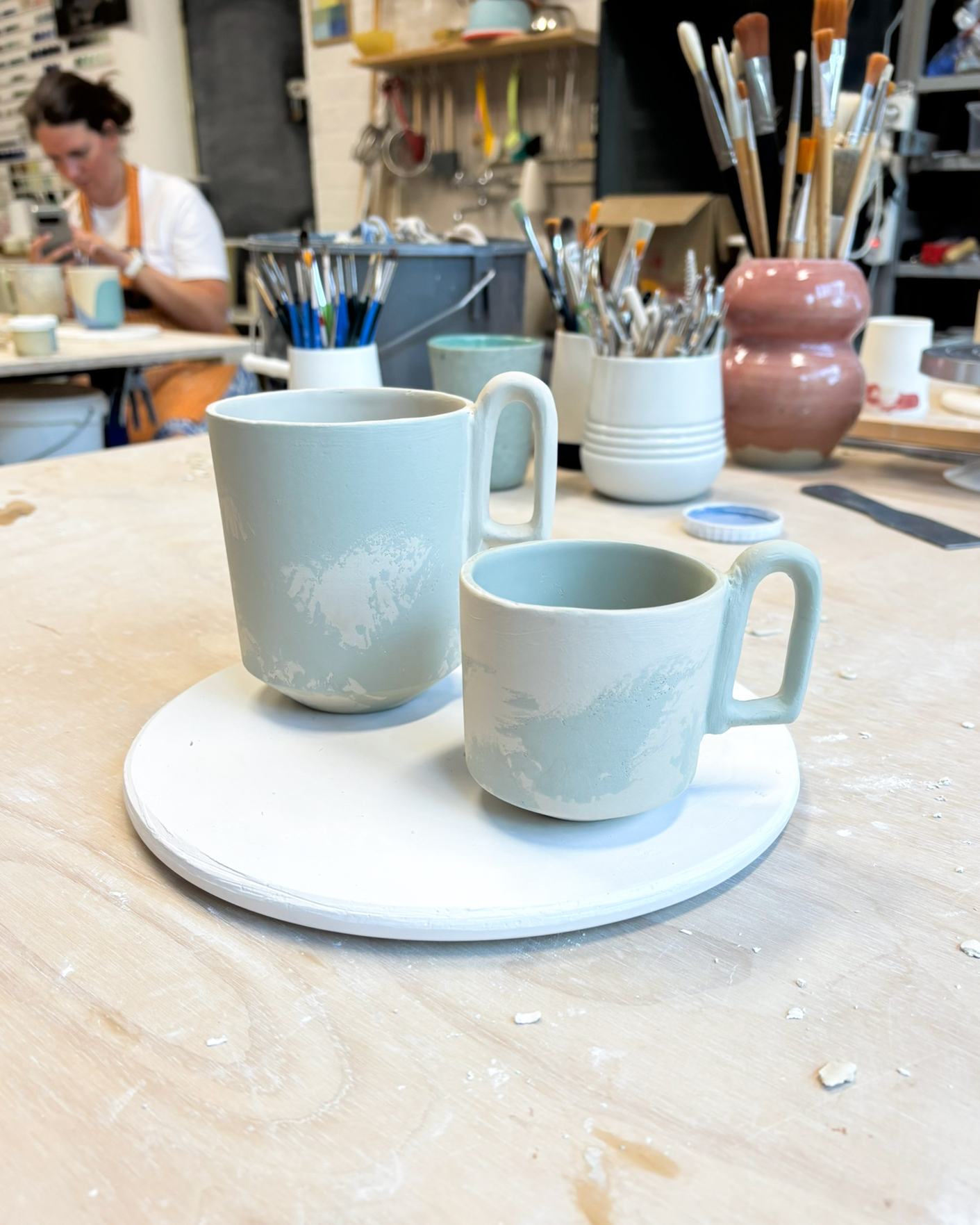 Porcelain workshop - mugs