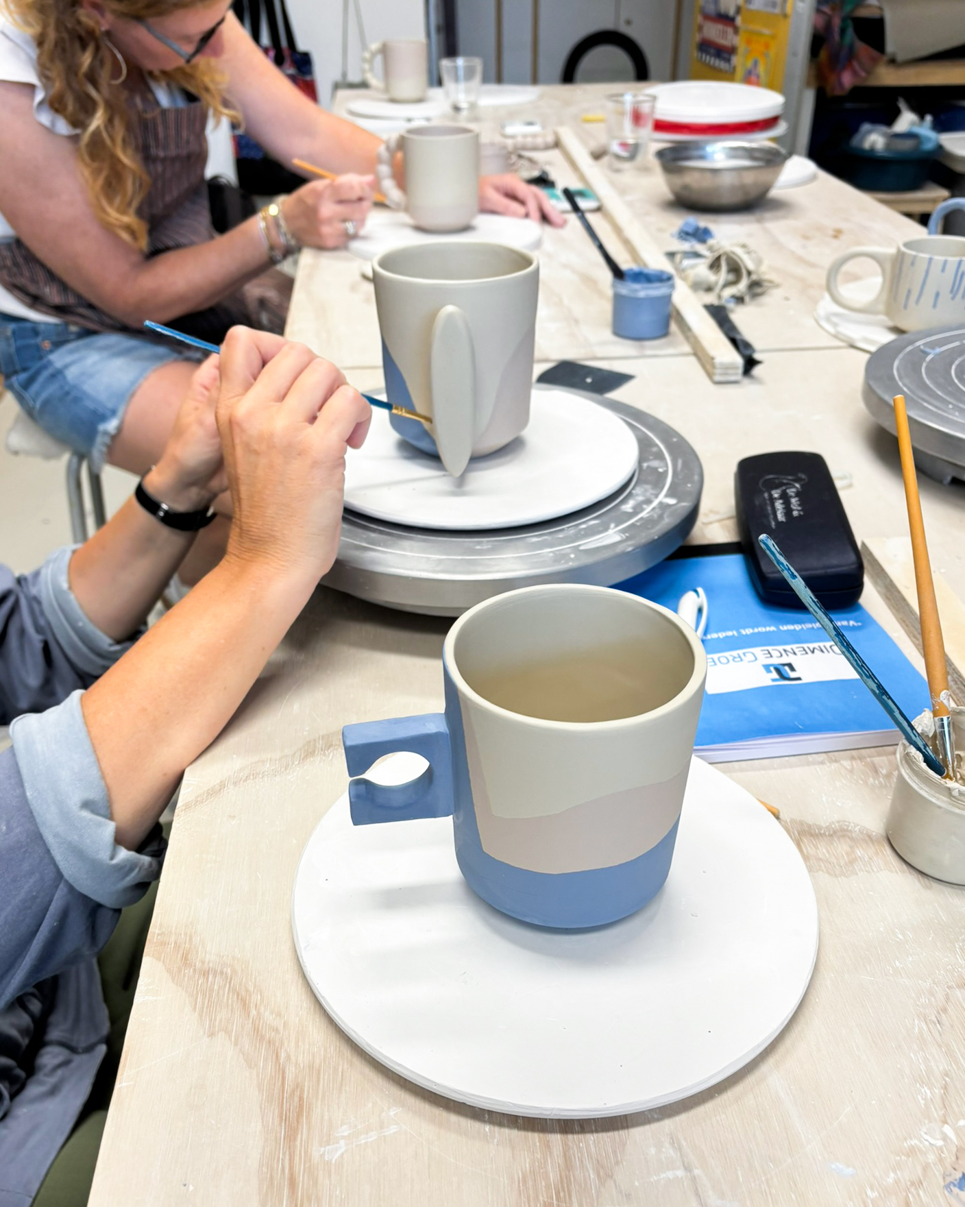 Porcelain workshop - mugs
