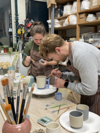 Porselein workshop - mokjes