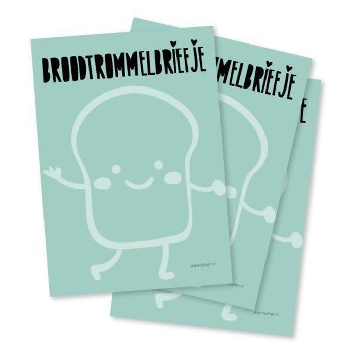Notitieblok Broodtrommelbriefje - ByBean