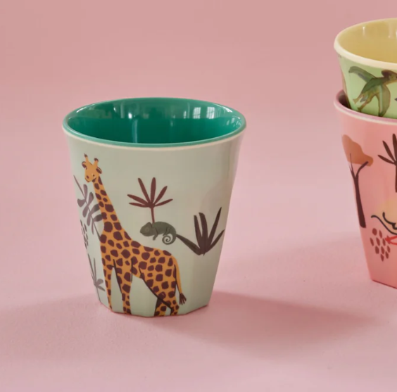 Melamine beker Small Green jungle - Rice