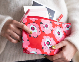 Make-up tasje Lilly red/blue