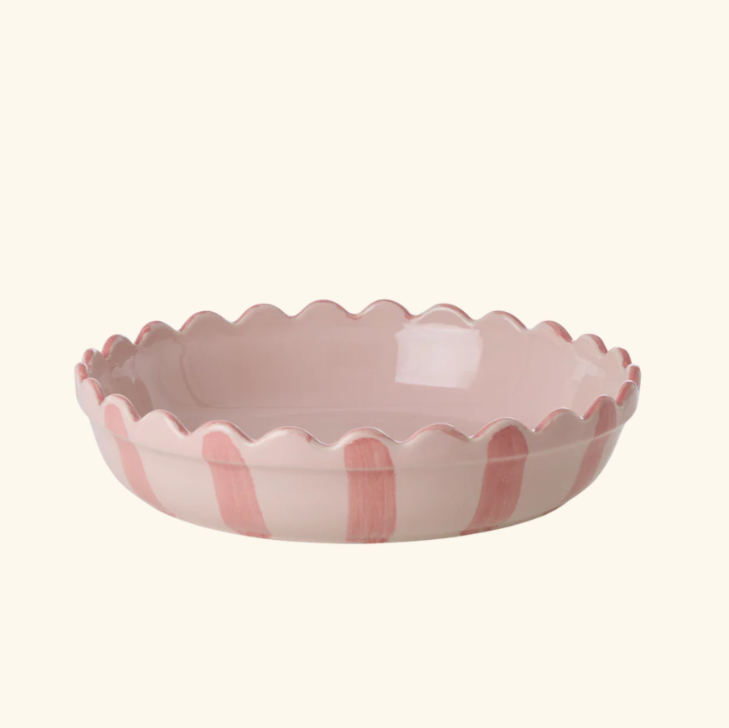 Ovenschaal Pink stripes - Rice