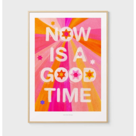 Print/poster Now is a good time - A4