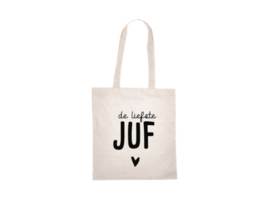 Totebag De liefste juf