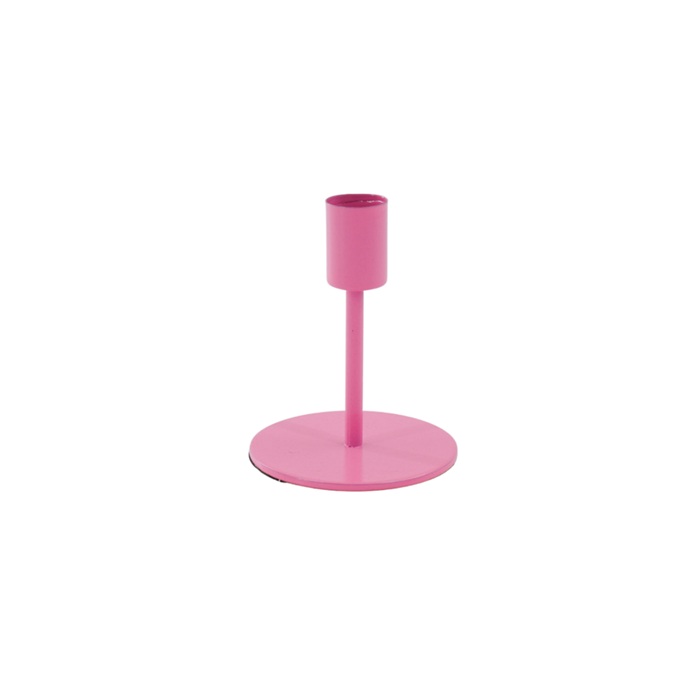 Kandelaar metaal Roze - Housevitamin