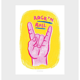 Print/poster Rock 'n roll - A3