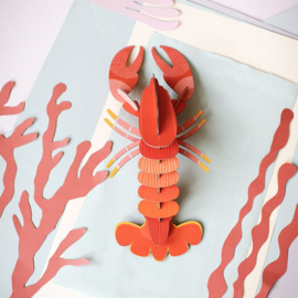 Lobster/Kreeft - 3D wanddecoratie | Studio Roof