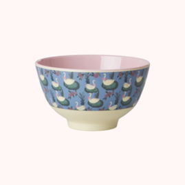 Melamine kom small Swan lake - Rice