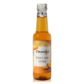Flesje siroop Oma's cake - 250 ml