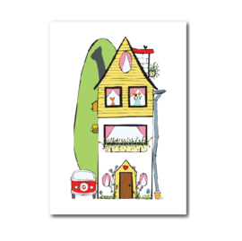 Postkaart | Home sweet home