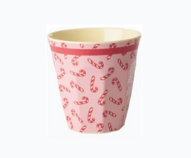 Melamine beker Candy cane - Rice