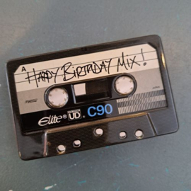 Blikje Cassettebandje - Happy Birthday Mix
