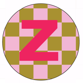 Letter Z Onderzetter - LabelR
