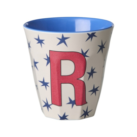 Melamine alfabet beker letter R - Rice