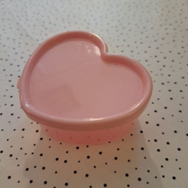 Bakje roze roze Hartje met deksel - Rice