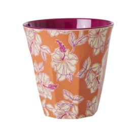 Melamine beker - Faded hibiscus