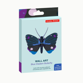 Blue Diadem Butterfly - Studio ROOF