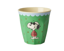 Melamine beker Green Snoopy print - Rice