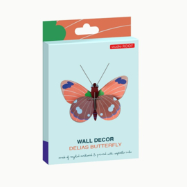 Delias Butterfly 3D wanddecoratie - Studio Roof