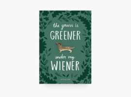 Pin 'The grass is greener under my wiener'- Typealive