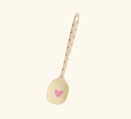 Opscheplepel melamine Favorite hearts Roze - Rice