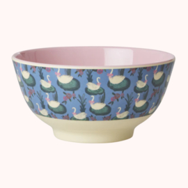 Melamine kom medium Swan lake - Rice