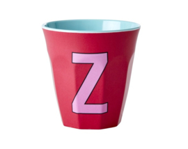 Melamine alfabet beker Letter Z - Rice