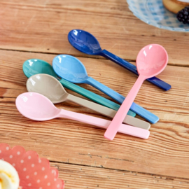 Set van 6 melamine theelepels A New York minute - Rice