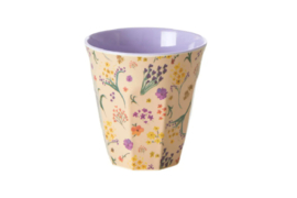 Melamine beker Wild Flower - Rice