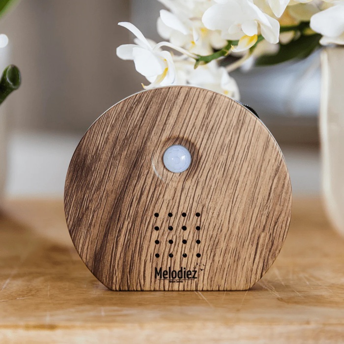 Geluidsboxje met verschillende geluiden Donker hout - Melodiez