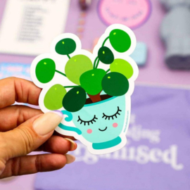 Sticker Pilea - Studio Inktvis