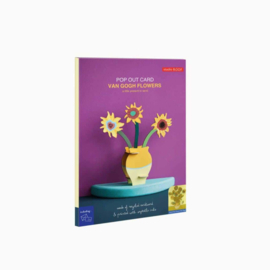 Pop out card Van Gogh flowers - Studio Roof