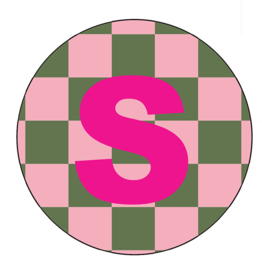 Letter S Onderzetter - LabelR