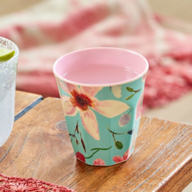 Melamine beker Selma Flower - Rice !