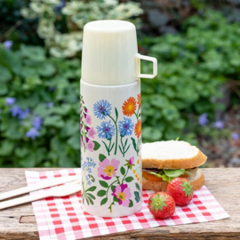 Thermosfles met beker Wild Flowers 350 ml