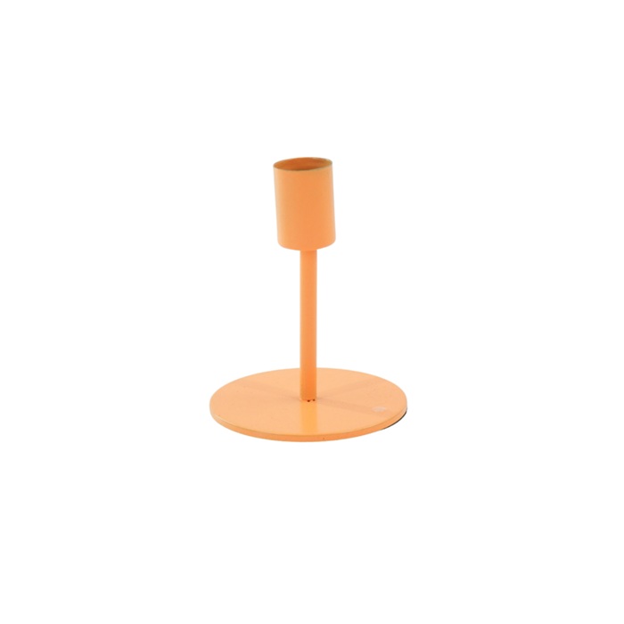 Kandelaar metaal Oranje - Housevitamin