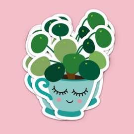 Sticker Pilea - Studio Inktvis