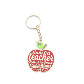 Sleutelhanger - I am a teacher....