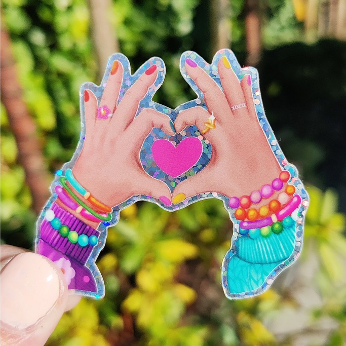 Sticker Liefde - Aniet Illustration