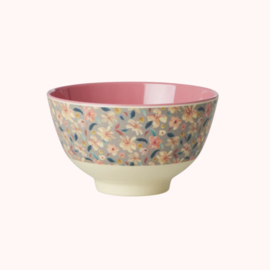 Melamine kom small  Sandy flower - Rice