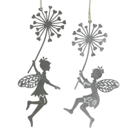 Hanger Elfje met wensbloem