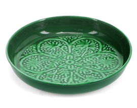 Emaille dienblad Groen Medium - Rex London
