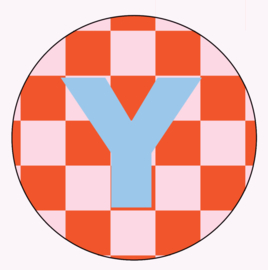 Letter Y Onderzetter - LabelR