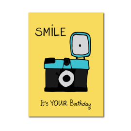 Postkaart | Smile, it's your birthday