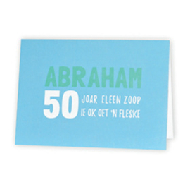 Dubbele kaart & envelop | Abraham