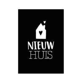 Postkaart | Nieuw huis