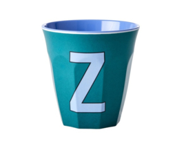 Melamine alfabet beker Letter Z - Rice