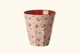 Melamine beker Swan in Paris print - Rice